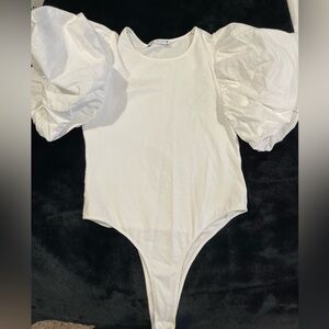 Zara White Bodysuit